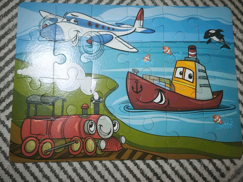 Puzzle Yapboz 24 parça büyük boy - 2