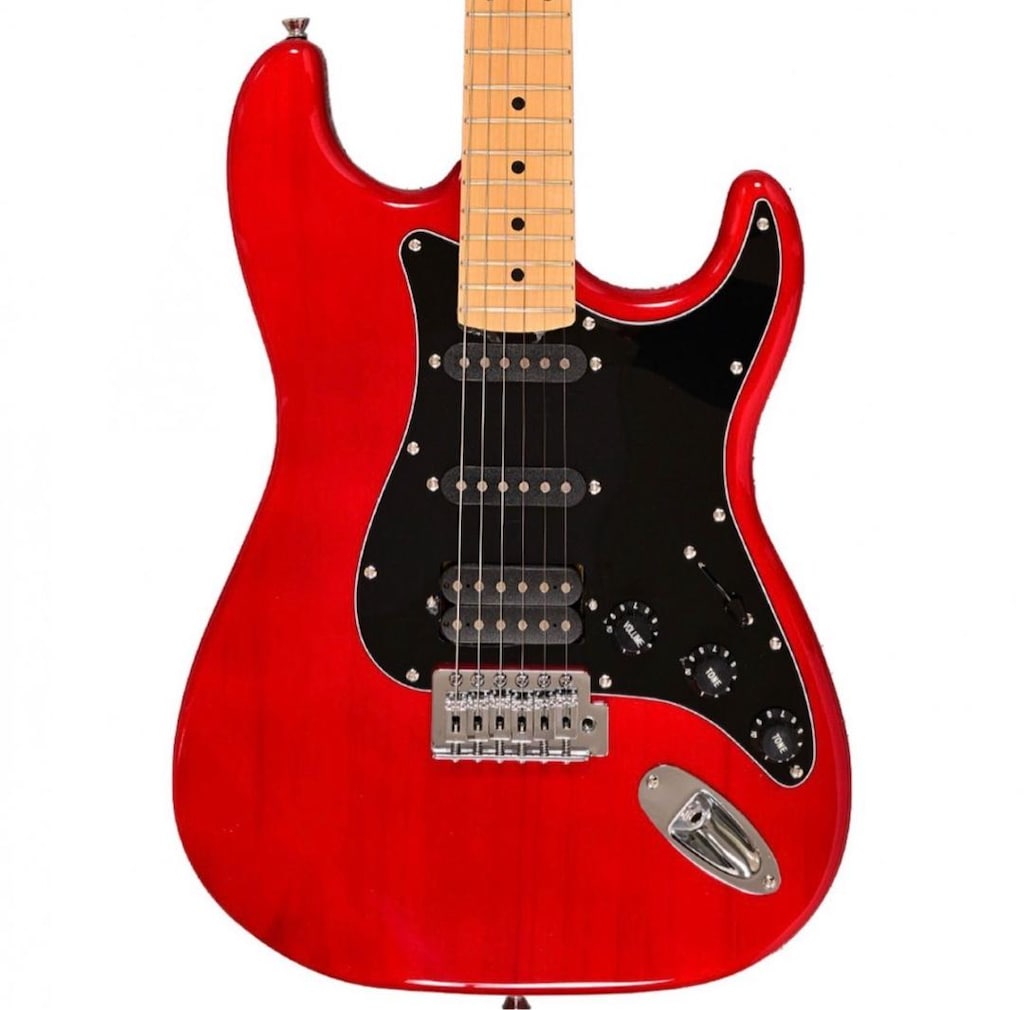 Madison MEG-3TRD Trans Red Burst Elektro Gitar - 2