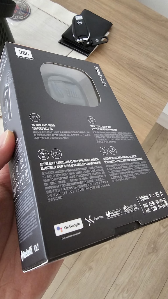 JBL Tune Flex Bluetooth Kulaklık Ghost Black - 2