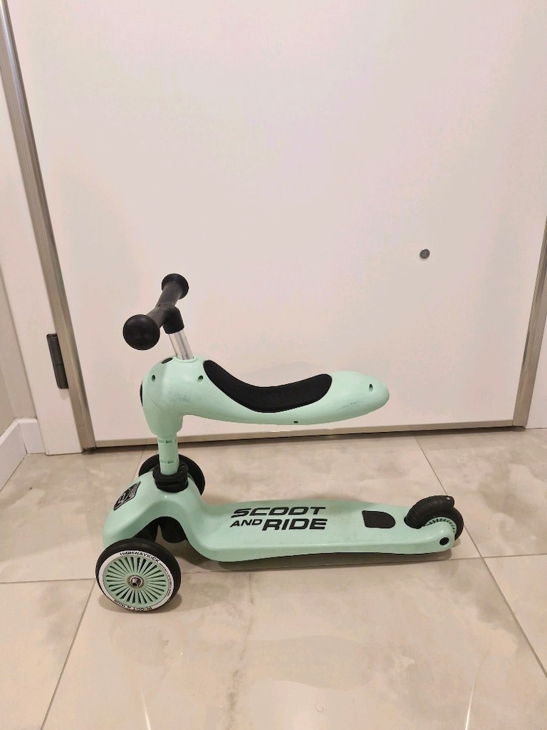 SCOOT AND RIDE AZ KULLANILMIŞ YEŞİL ÇOCUK SCOOTER - 2