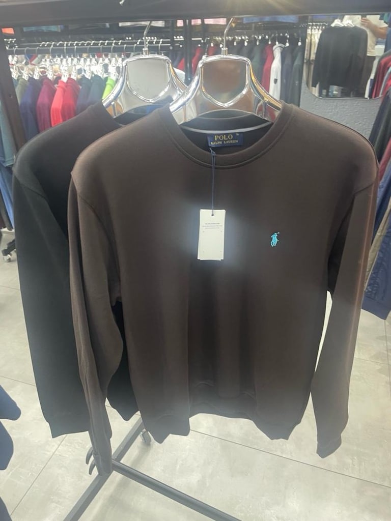Sweat polo ralph lauren double face kumaş - 8