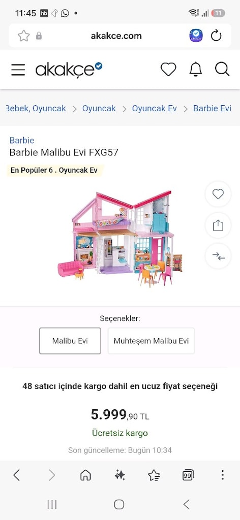 barbie malibu evi - 2