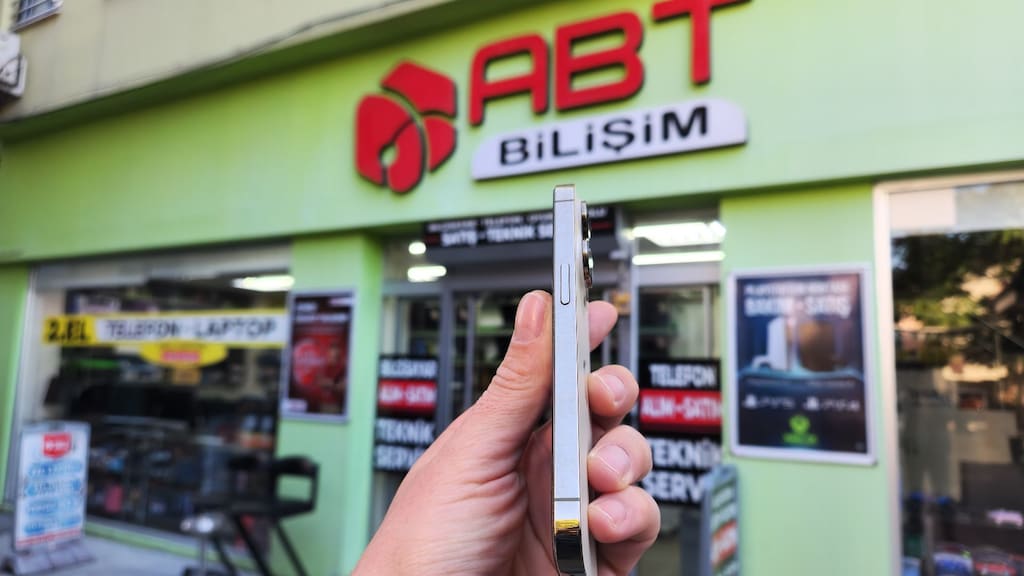 ABT BİLİŞİM – Apple iphone 14 pro 128 gb Gold Orjinal kablo - 5