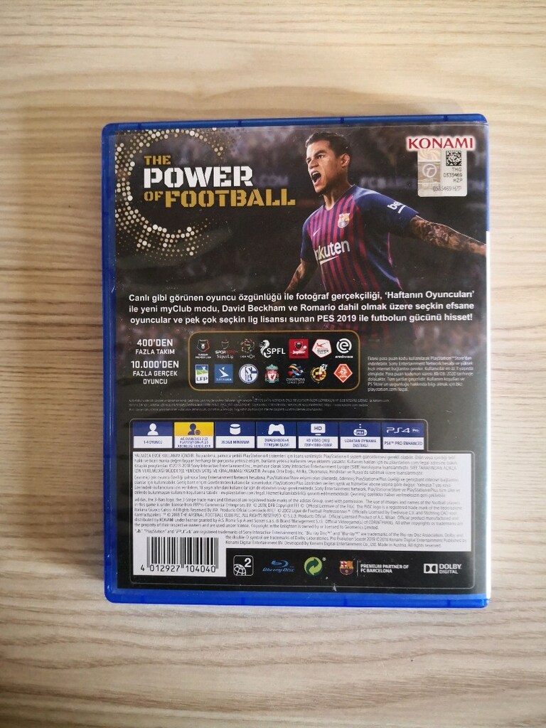 PES 2019 PS4 OYUN - 4