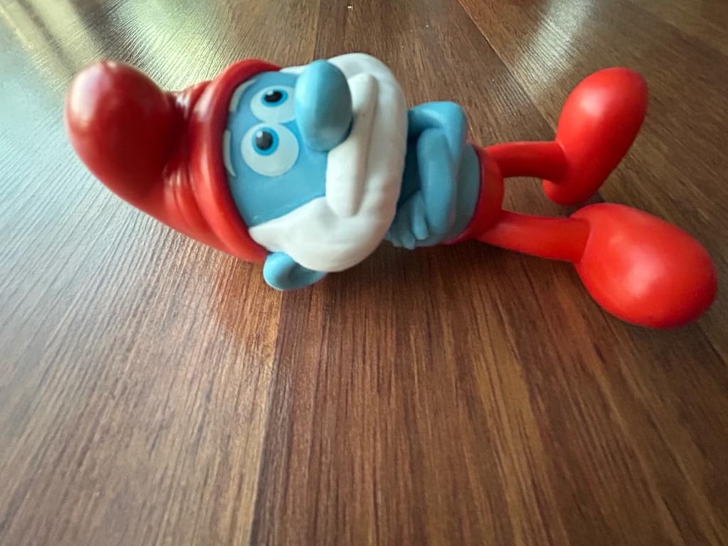 Şirinler Şirin Baba oyuncak figür - 12