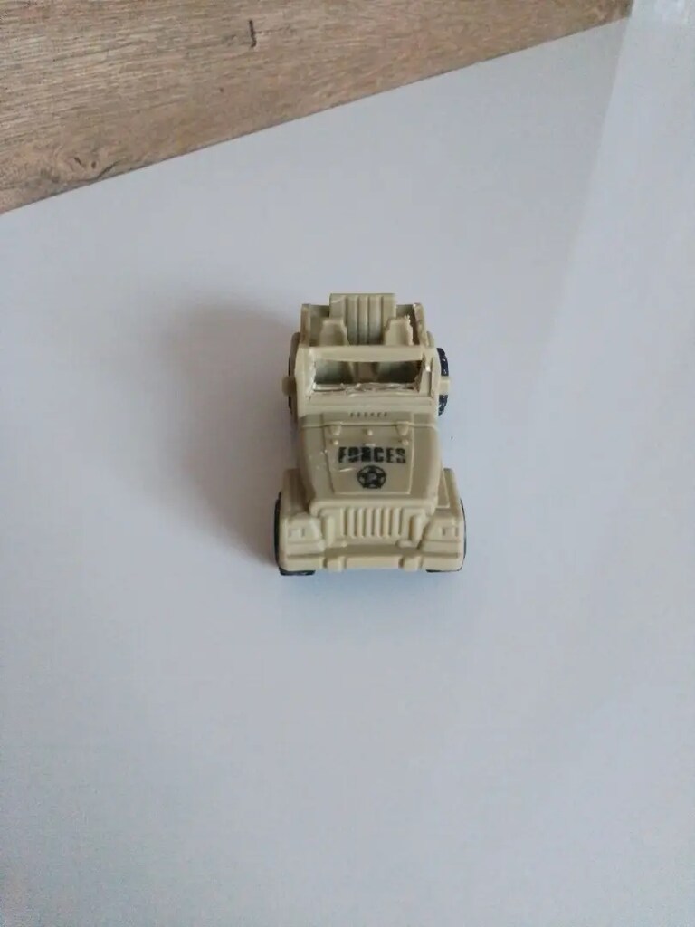 1/64 ölçek 1980 model Jeep Wrangler CJ-6 askeri model Suv araba - 5