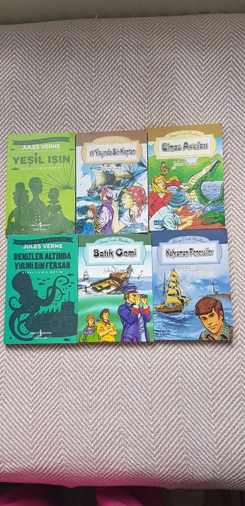 Jules Verne kitapları - 3