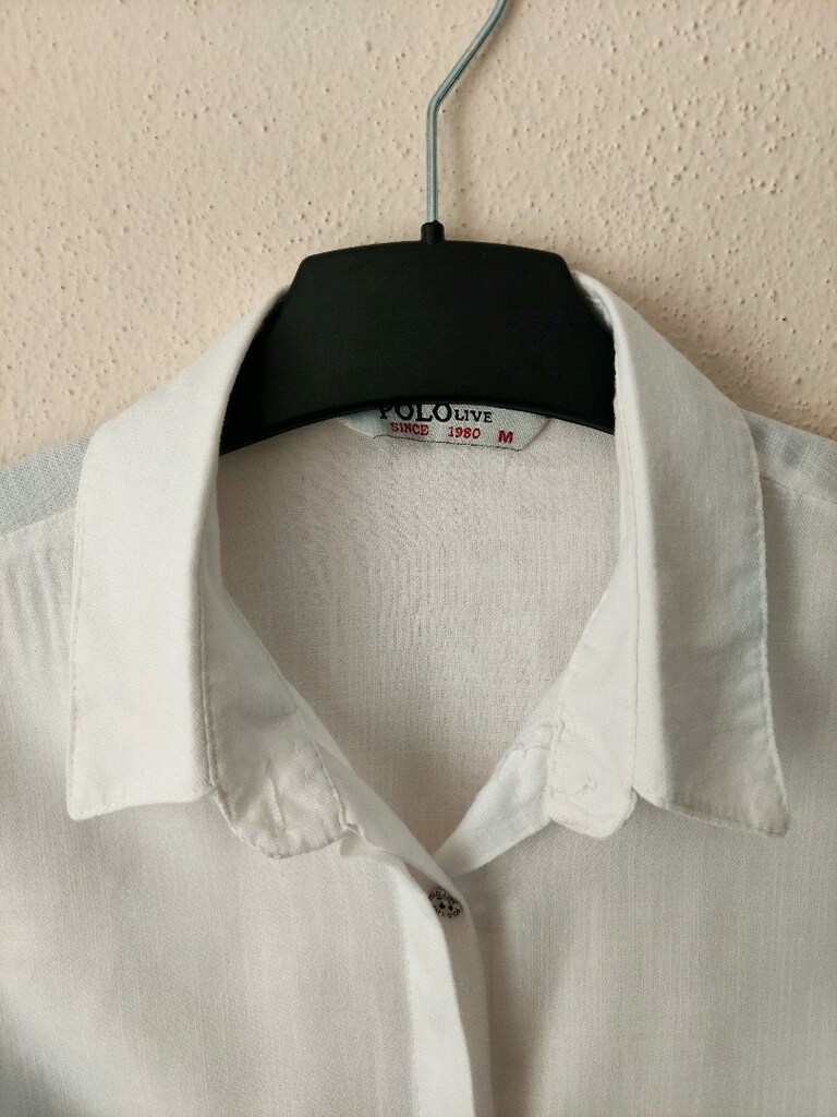 POLO Gizli düğme şerit Gömlek Tunik - 7
