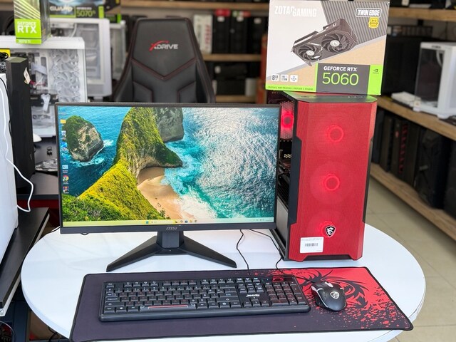 RYZEN 5 5600X | RTX5060 8GB E.KARTI | 24GB RAM | 200HZ MONİTÖR
