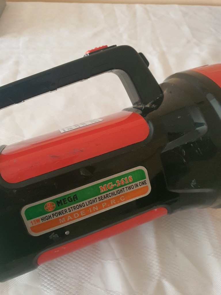 Mega mg 2618 LED Projektör Fener Işıldak akü bitik - 3