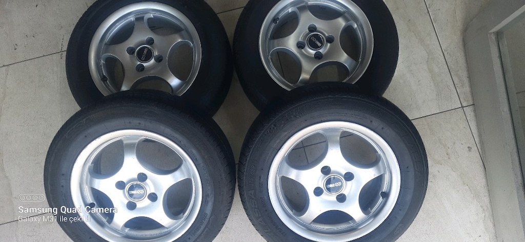 4x100 (14) jant lastik 175x65x14 lassa takasli - 6