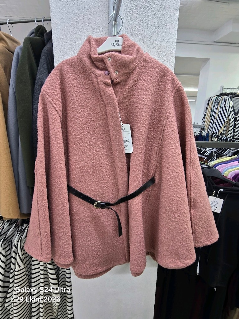 Siyah Oversize Ceket - 5