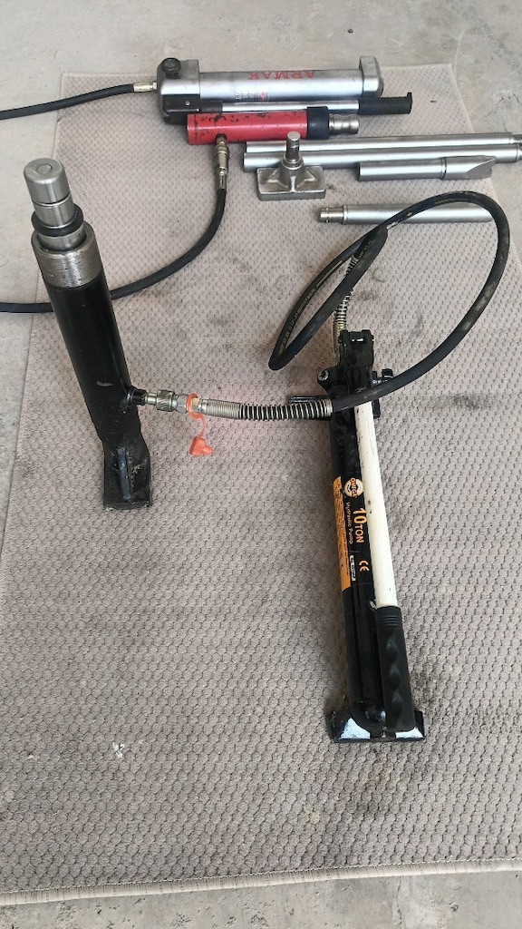 10 Ton Hidrolik Doğrultma Pompası Omega - 4