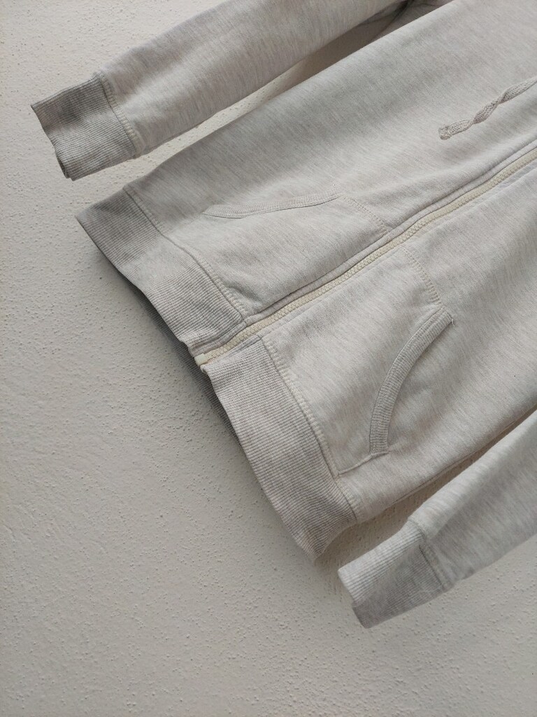 LCW ekru melanj Kapüşonlu Sweatshirt-hırka - 3