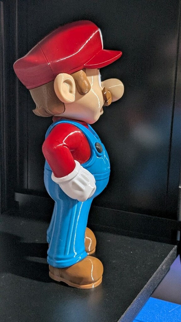 Süper Mario Figür 28cm baskılab_ankara - 5