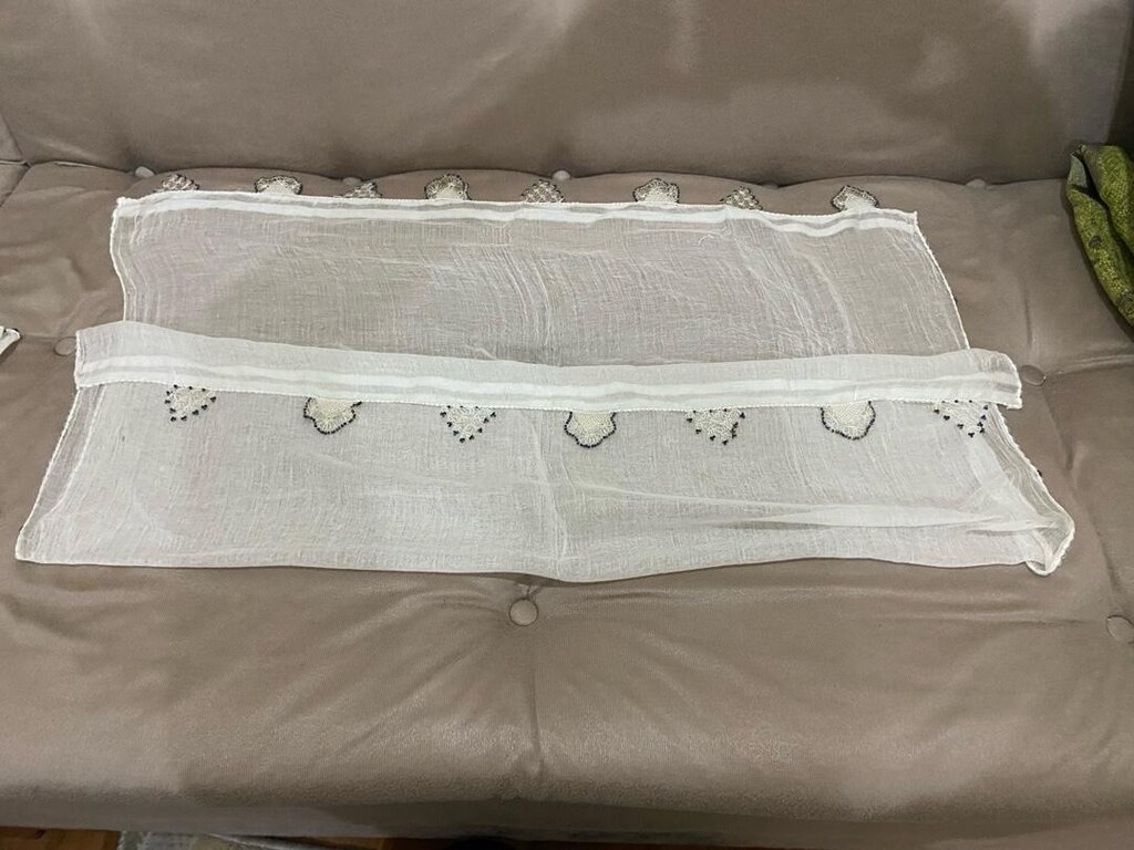 antika değerinde iğne oyası tülbent - 2