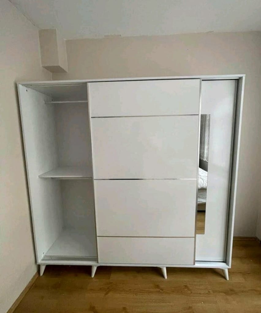 SÜRGÜLÜ AYNALI DOLAP SIFIR İMALATTAN - 2