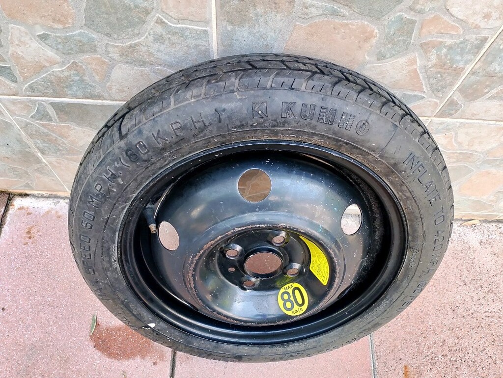 İNCE STEPNE 125/80/15 INCH CANT 4 X 100 - 11