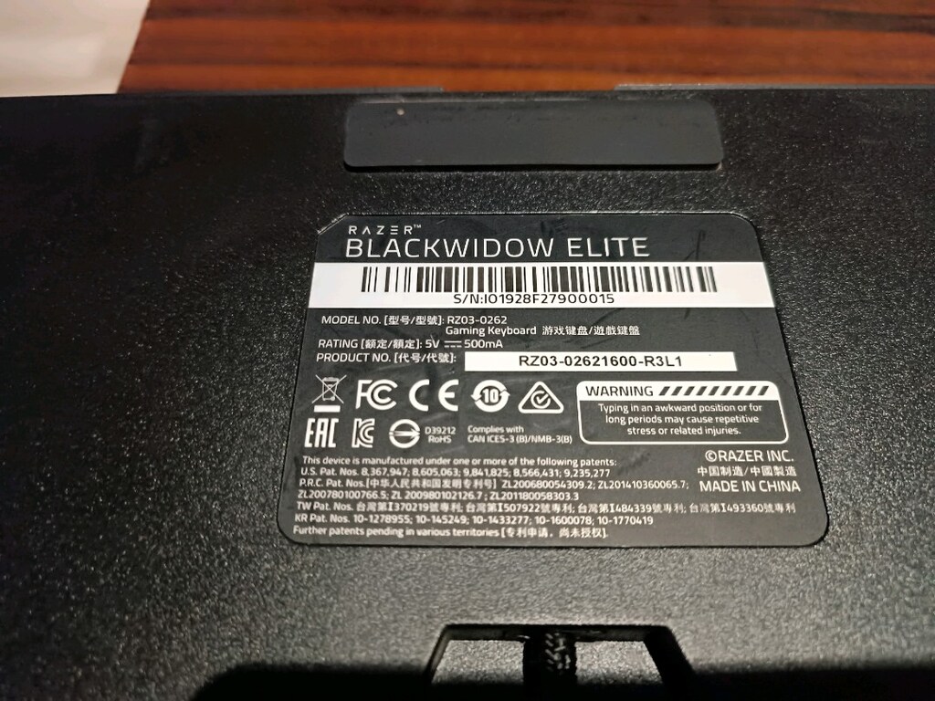 MEKANİK OYUNCU KLAVYESİ RAZER BLACKWİDOW ELİTE - 4