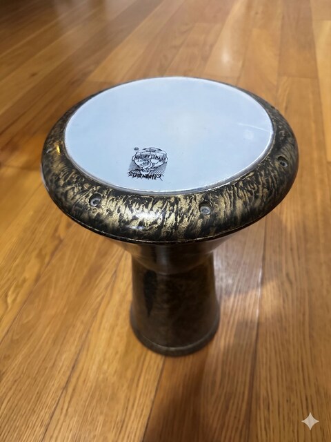 Zeynel Abidin Cümbüş Orijinal Döküm Darbuka – Temiz Durumda