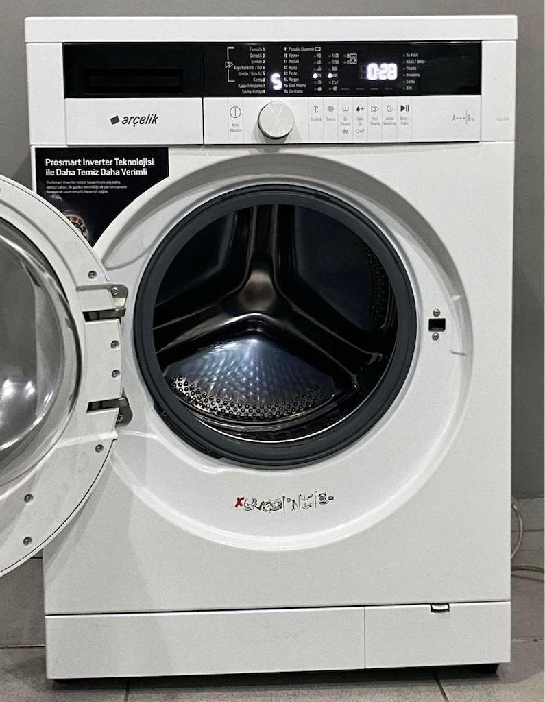 ARÇELİK 8 KG A+++ İNVERTER PİYANO SERISI ÇAMAŞIR MAKİNESİ - 2