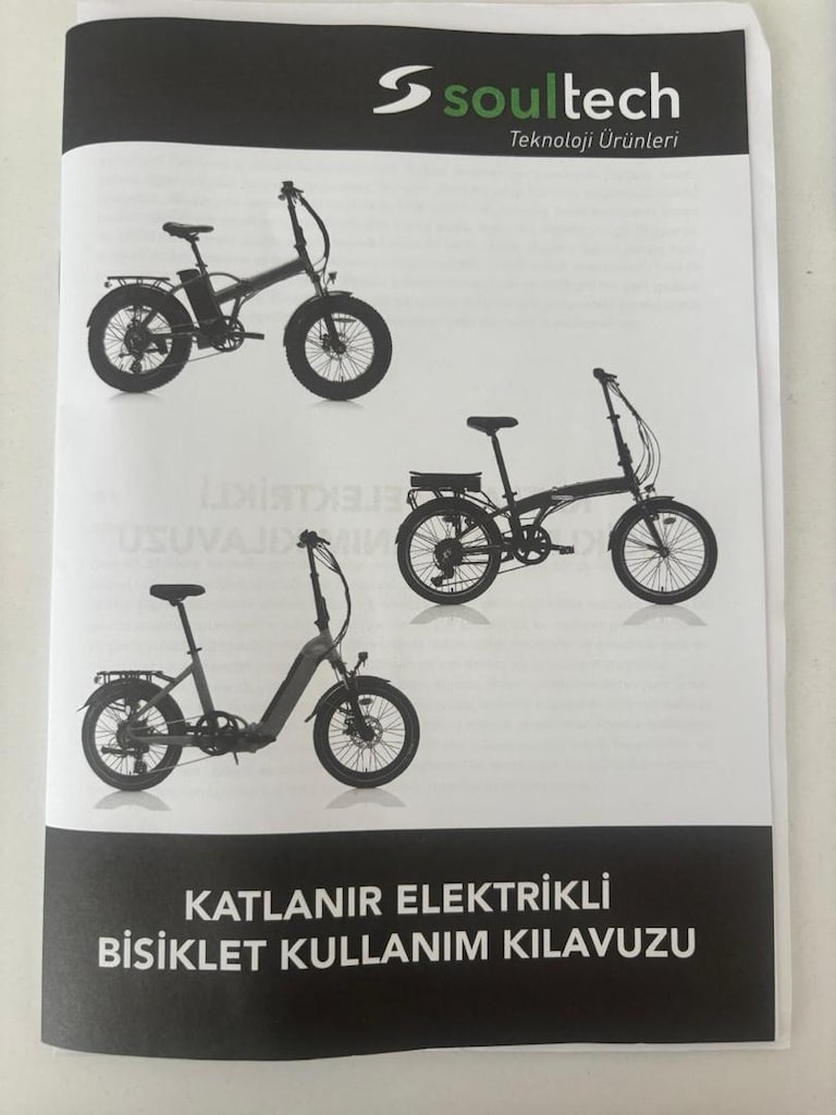 SOULTECH KATLANABİLİR ELEKTRİKLİ BİSİKLET - 5
