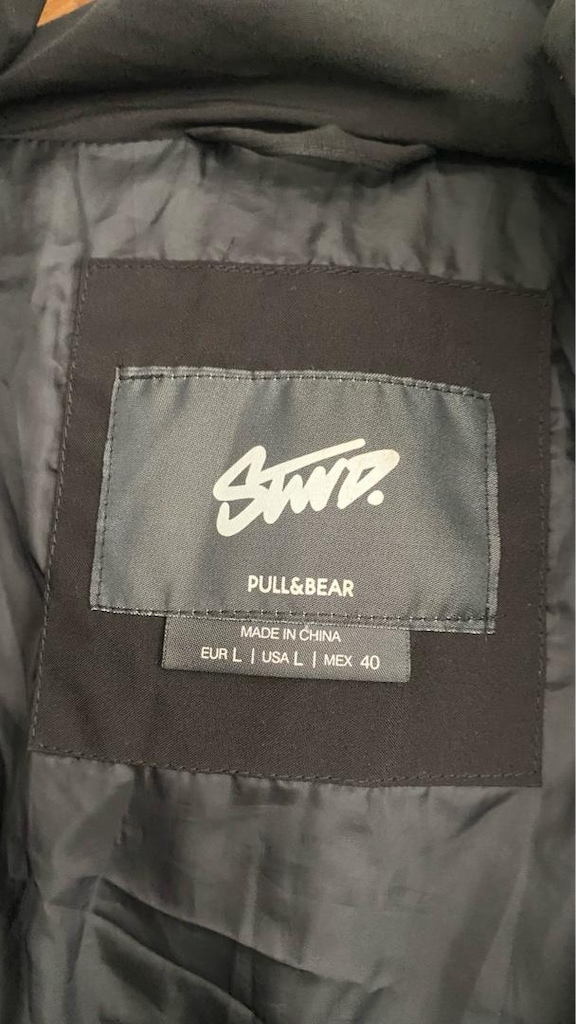 PULL & BEAR SİYAH MONT — görsel 4/5
