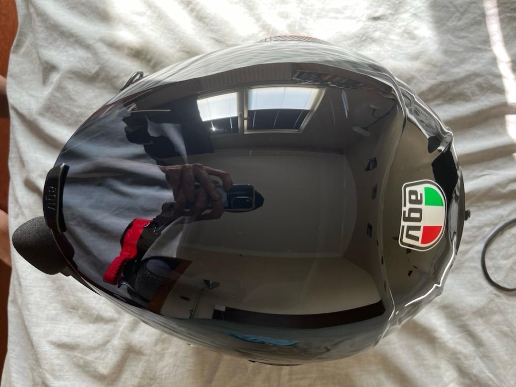 sena interkomlu limited ve normal agv kask - 5