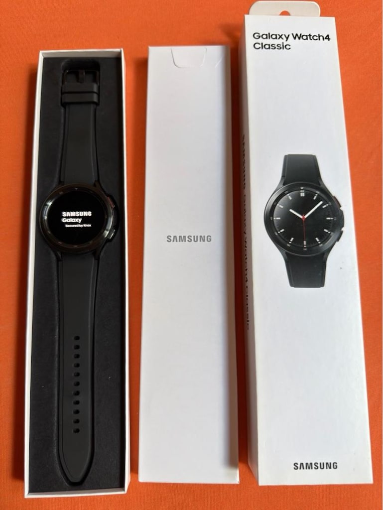 Samsung Galaxy Watch 4 Classic 46mm Siyah - Sorunsuz - Kutulu - 3