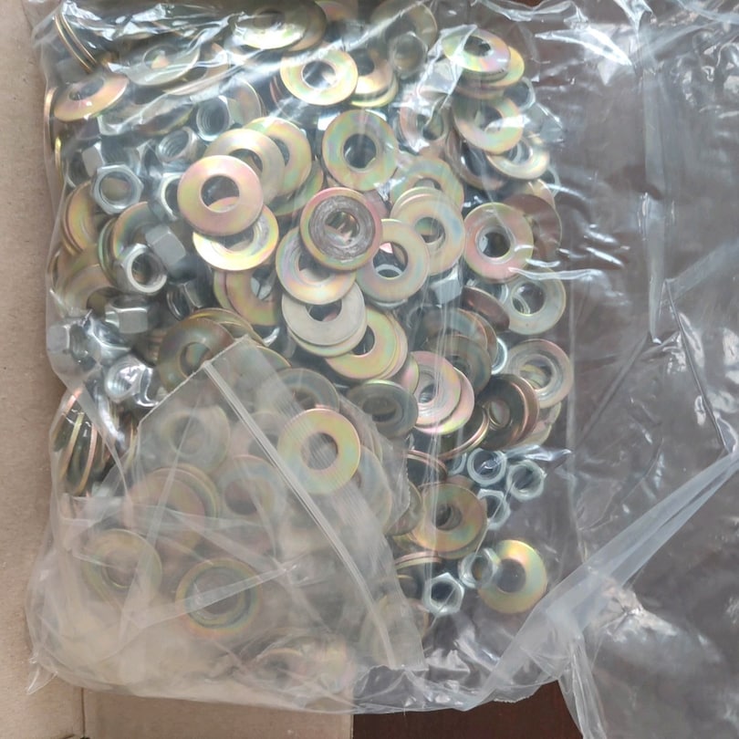 Sıfır Vida somun pul çeşitleri *12.5 kg - 3