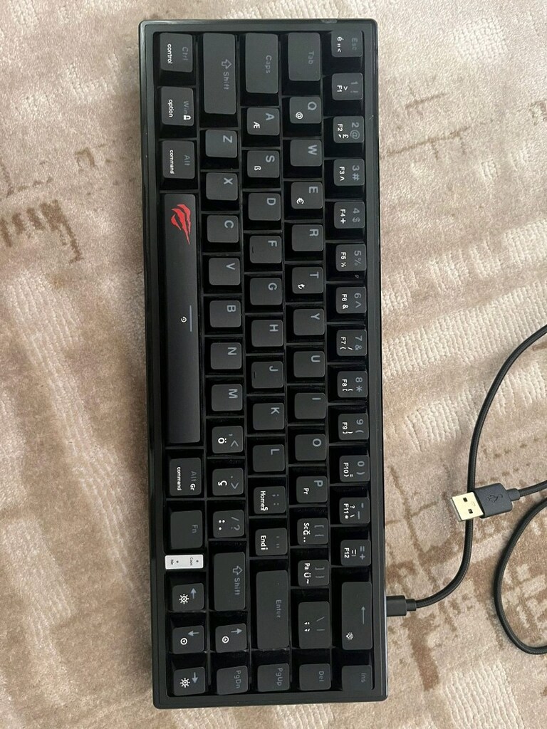 Havit KB874 Oyuncu Klavyesi Logitech Webcam Hediyeli - 6