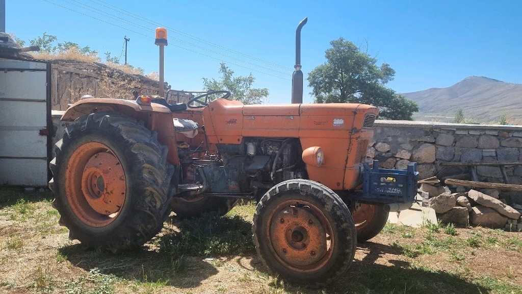 Fiat 450 Traktör, Römork, Pulluk, Kazayağı, Patates Ekme Makinesi - 2