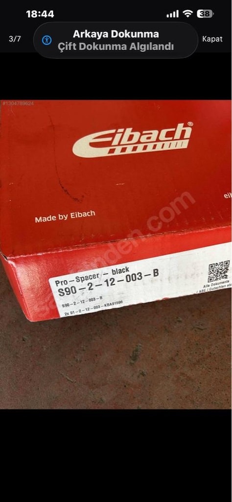 Sadece 1 ay kullanıldı Orjinal eibach 3cm prokit spor yay - 5