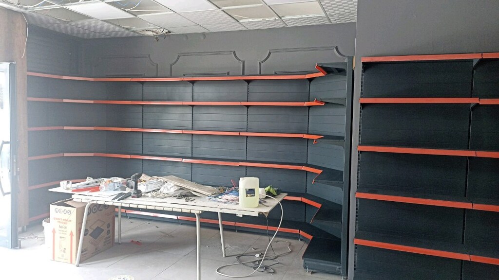 MARKET RAF DÜKKAN RAF DELİKLİ RAF - 14