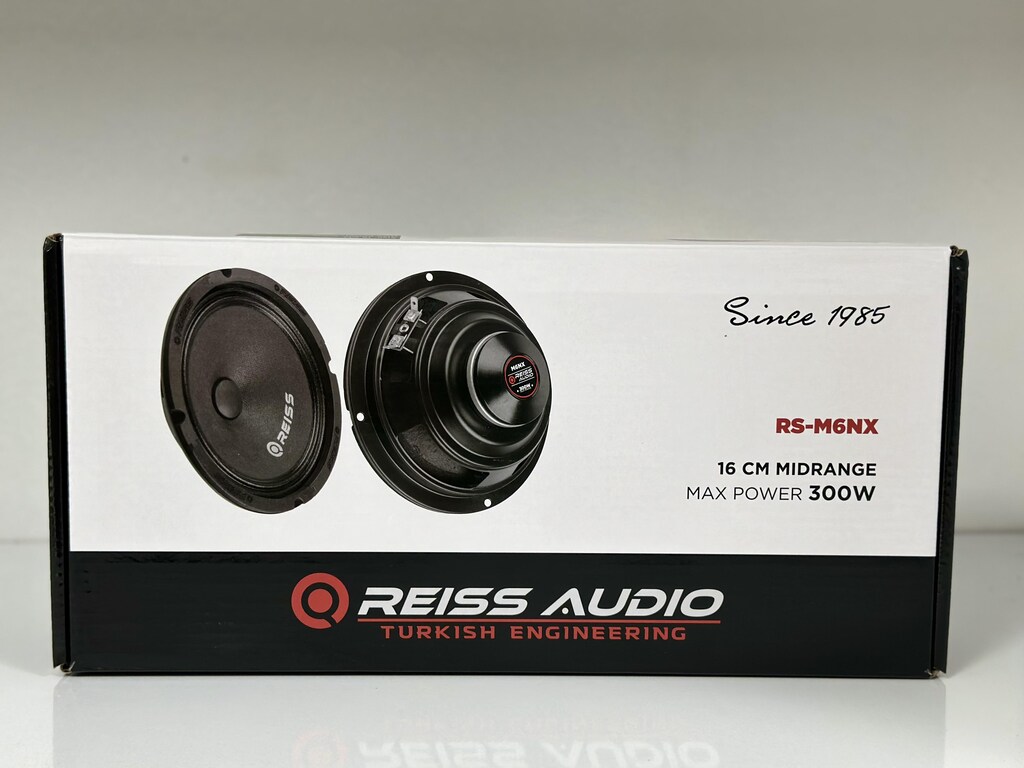 Rs-M6nx 16 cm Neodyum Özel Mıknatıs Oto Midrange Hoparlör - 8