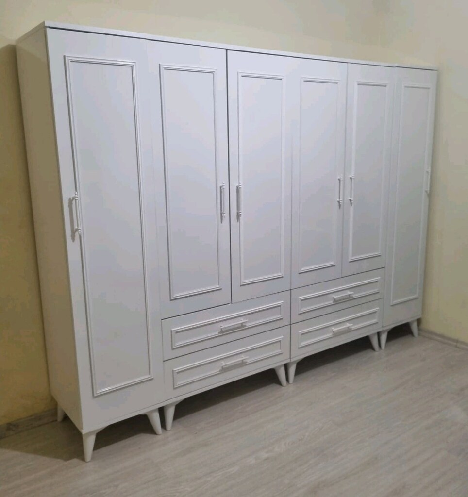 6 kapılı çıtalı gardolap - 2