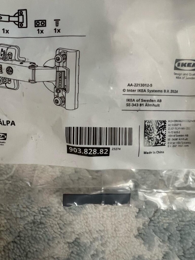 ikea dolap kapağı ve menteşe - 3