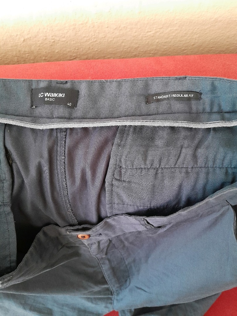 gri renk kot pantalon tertemiznürün - 3