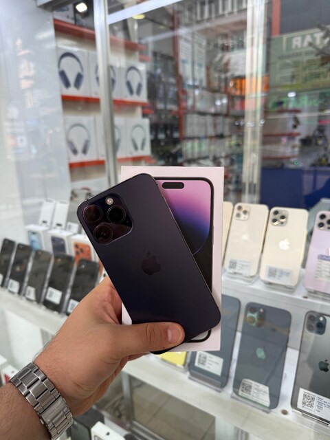 İPHONE 14 PRO MAX 128GB PİL%100 MOR FIRSAT! YD!