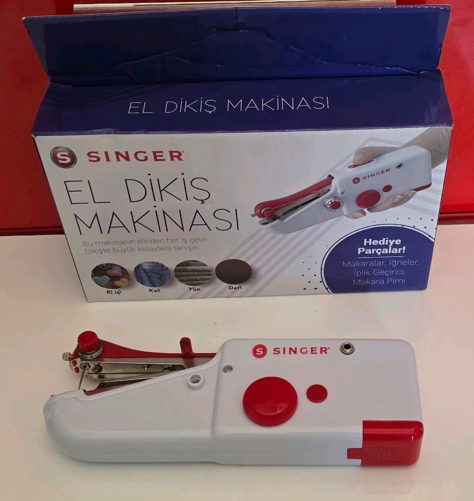 Singer el dikiş makinası. Sıfır kutusunda. - 12