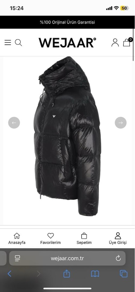 emporio armani erkek mont