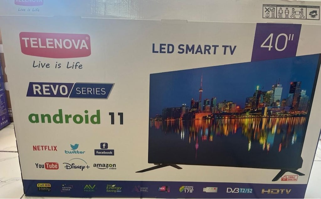 TELEVİZYON TV TELENOVA 40-50-55 inç SIFIR KUTULARINDA ANDROİD-SMART - 2
