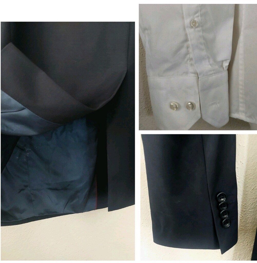 DS DAMAT Classic Yünlü siyah takım elbise - 7