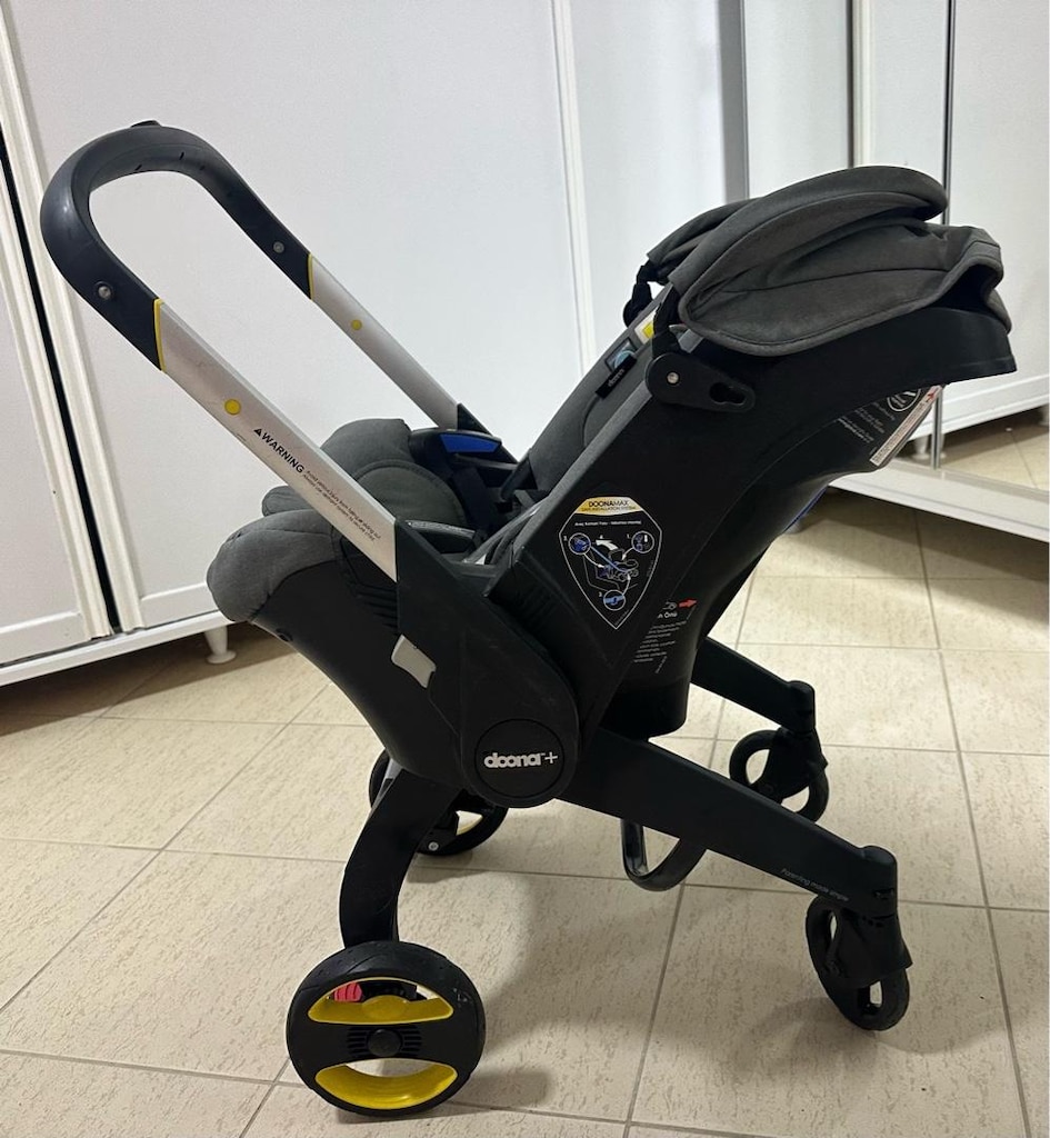 Doona bebek arabası gri rengi - 5