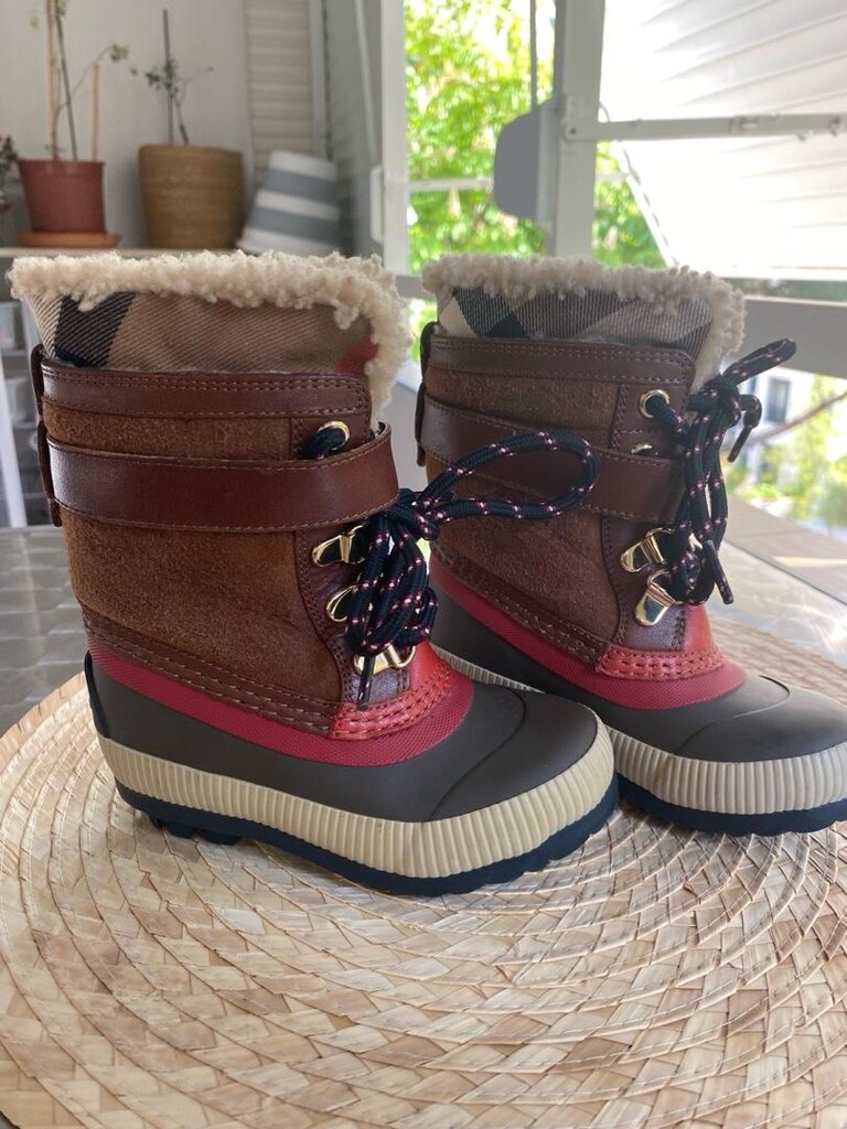 Orjinal Burberry Çocuk Botu - 4