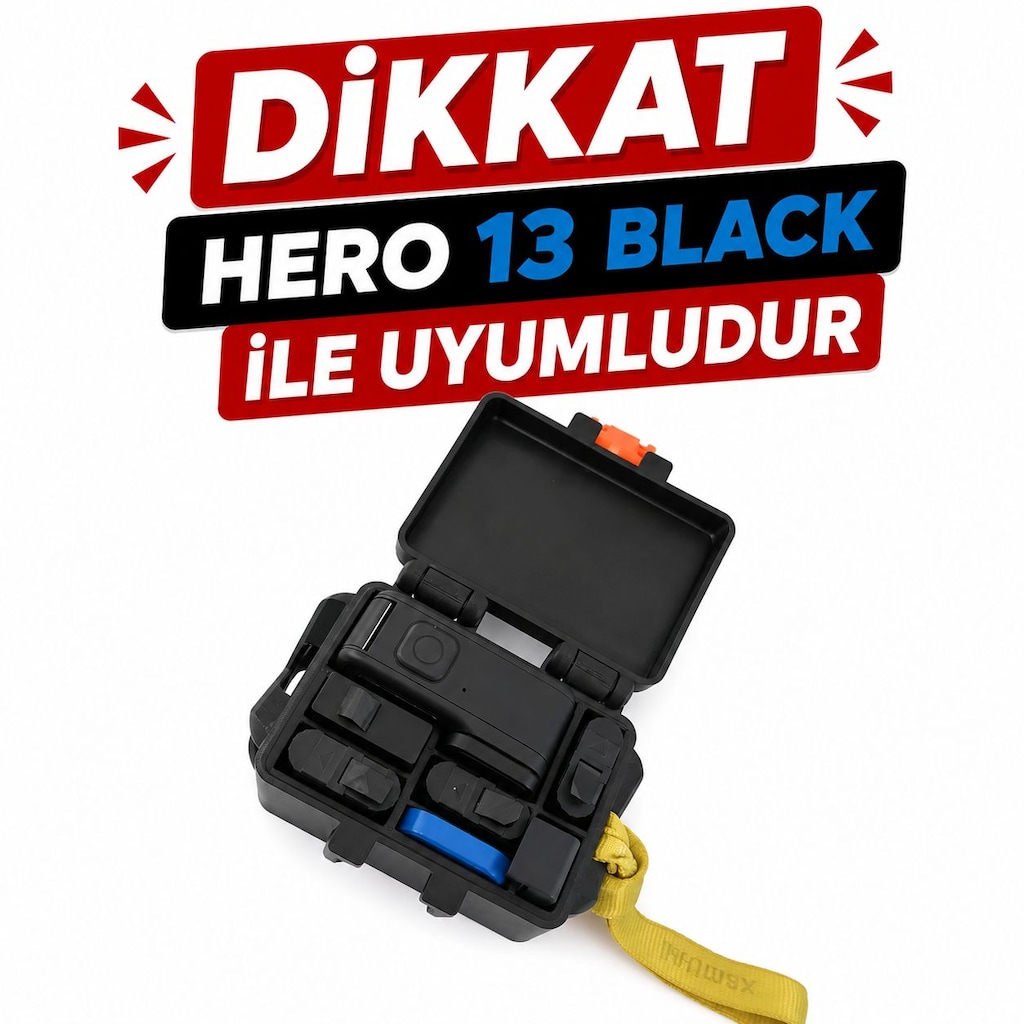 Yapı3D Aksiyon Kamera ve Aksesuar Saklama Kutusu - 5