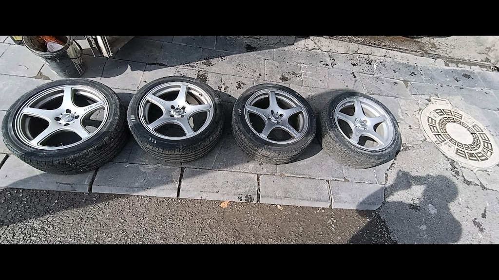 225/45/17 jant ve lastik Çelik Lassa marka - 2