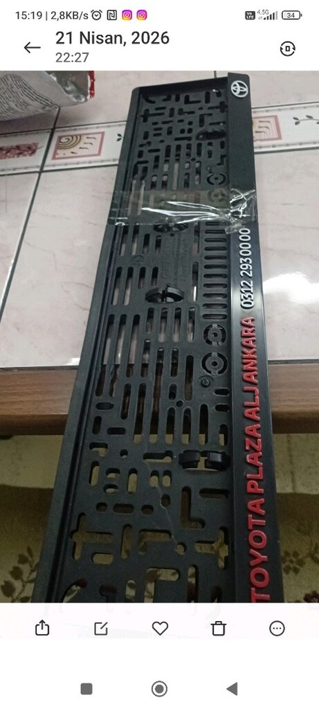 oto plakalarvar marka sorunuz Orjinal ürünler galeriden kalmadır - 3