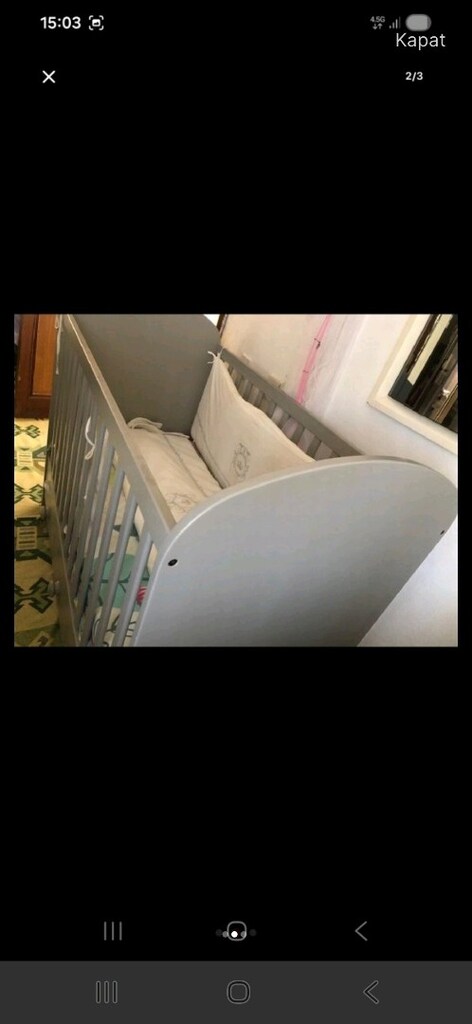 ikea gonat bebek beşigi - 2