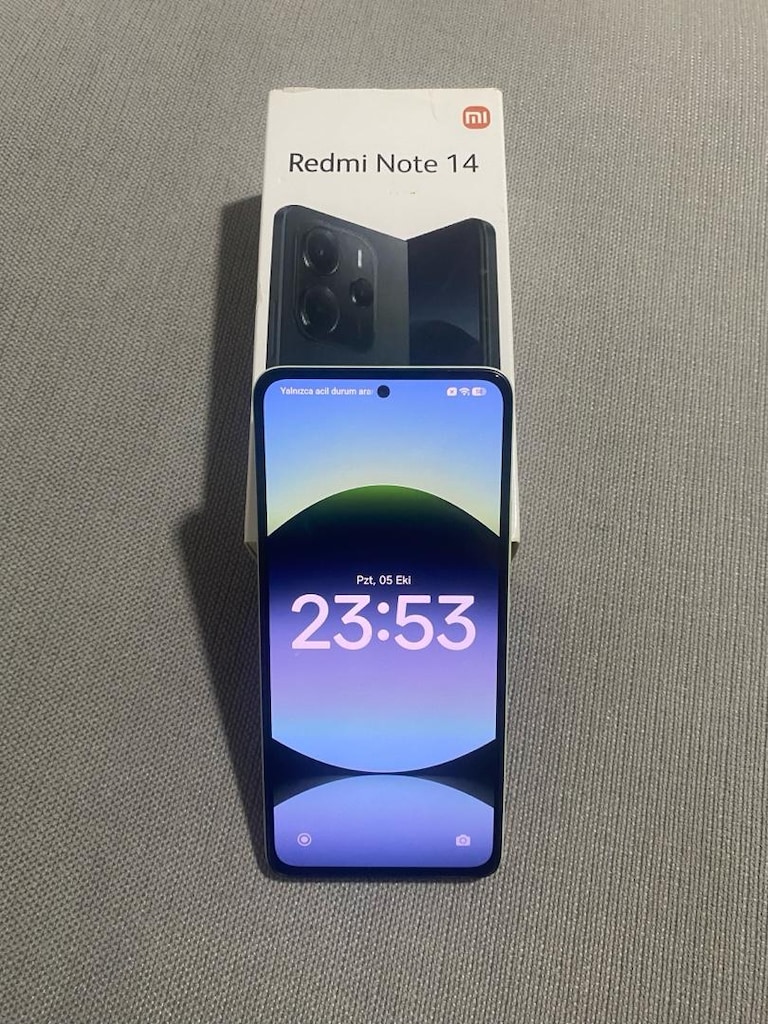 REDMİ NOTE 14 256GB KUTULU GLOBAL CİHAZ KULLANIMA KAPALI TAKAS OLUR - 2